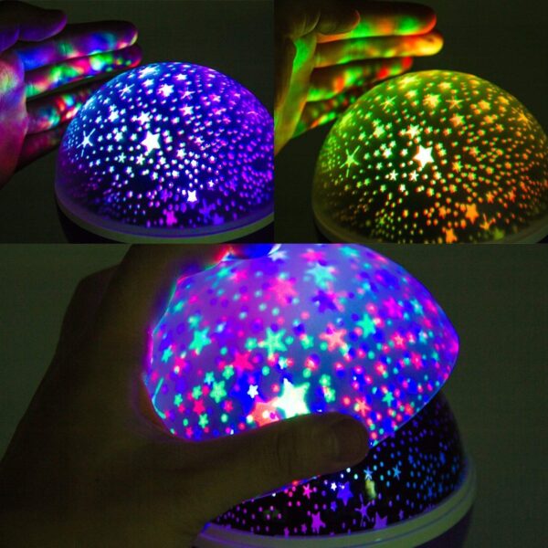 Star Master Dream Rotating Projection Lamp - Image 3