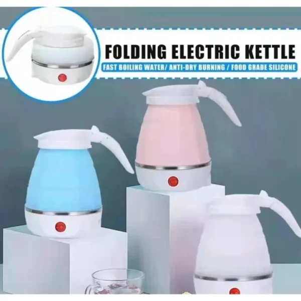 Portable Travel Electric Kettle (Blue)